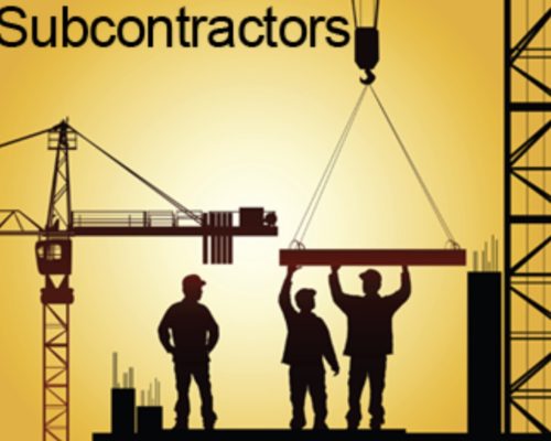 Construction Pitfalls – the use of Subcontractors