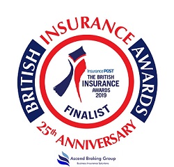 Ascend are shortlisted for two awards at the British Insurance Awards 2019