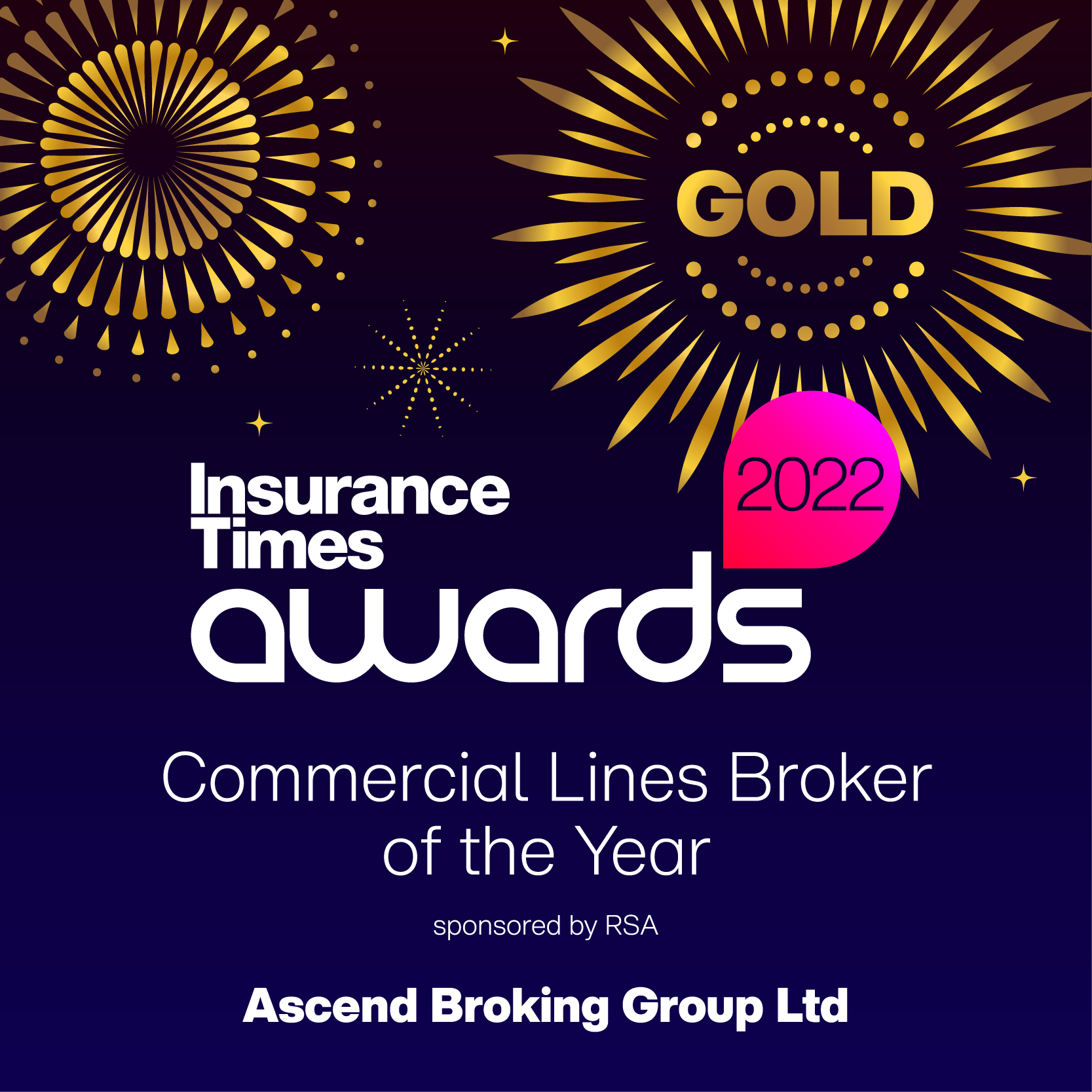 Insurance times awards winner commercial broker