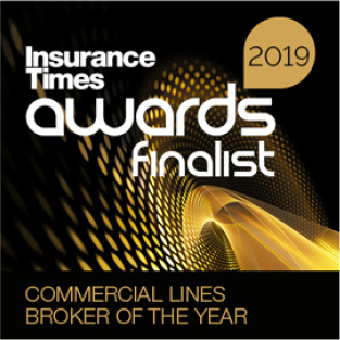 Insurance Times 2019 - Commercial lines broker of the year finalist