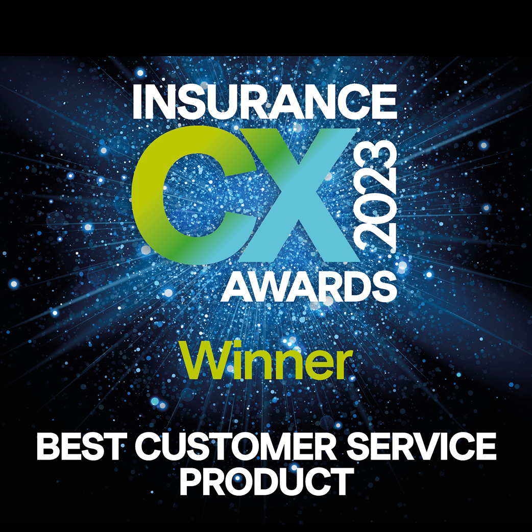 CX Insurance 2023 - Best customer service product winner (claims)