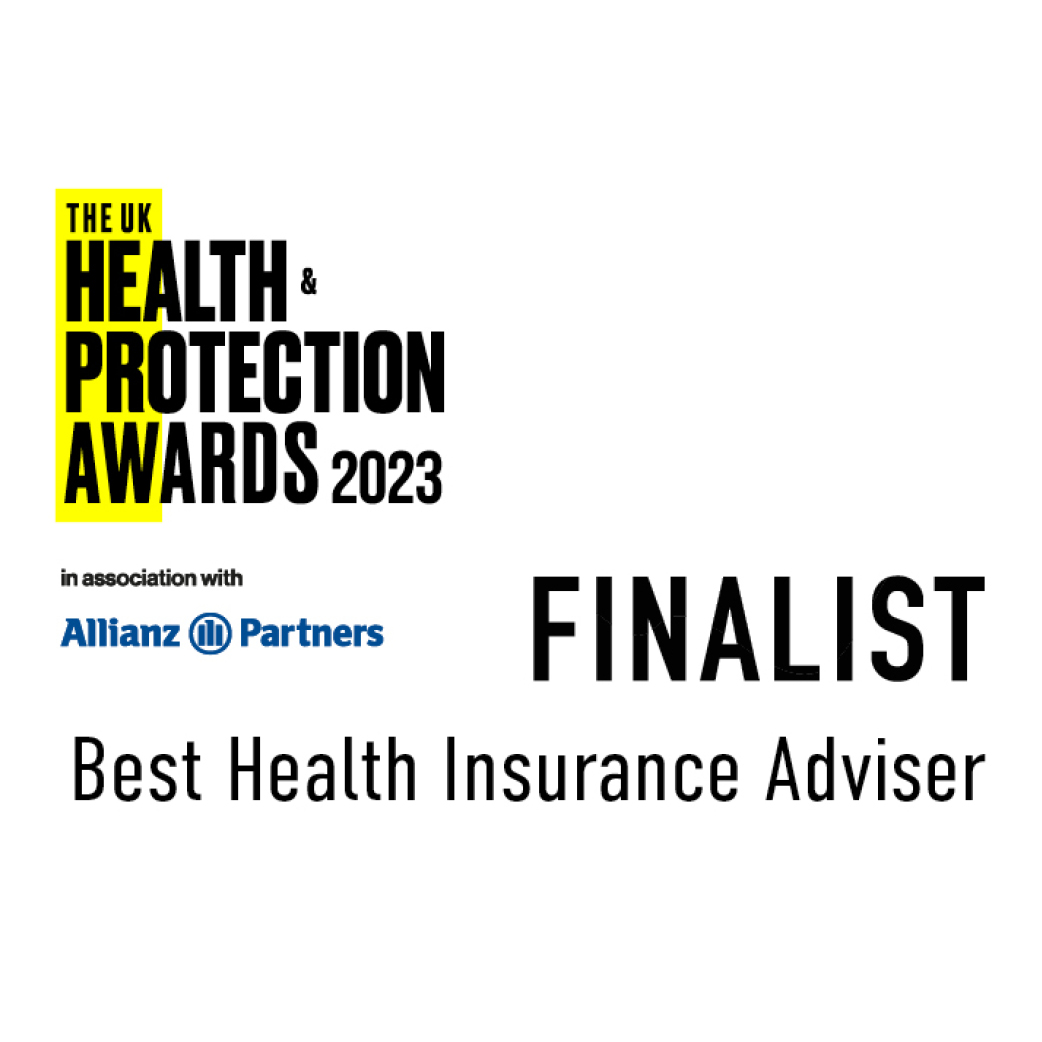 The UK Health & Protection Awards 2023 - Best health insurance adviser finalist (claims)