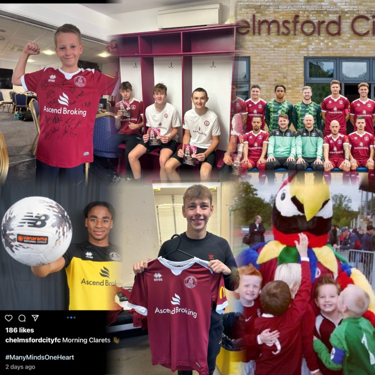 Chelmsford City FC Ascend Broking