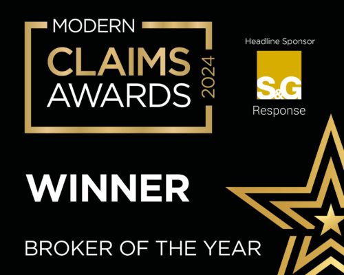 Modern Claims Awards - Broker Of The Year Winner