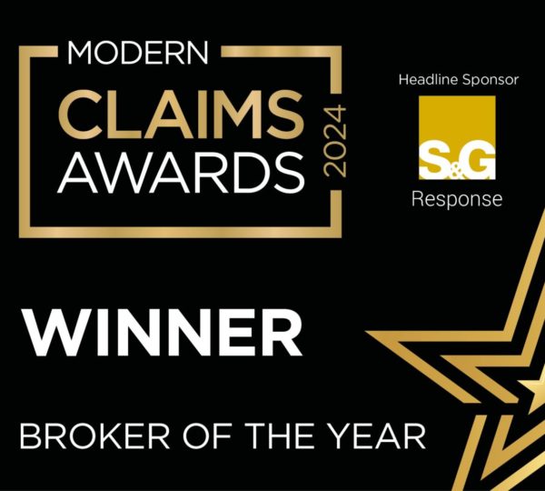 Modern Claims Awards - Broker Of The Year Winner